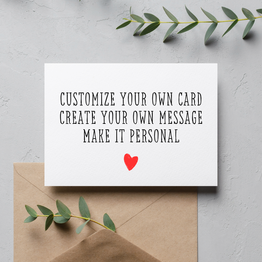 The Heartfelt Touch: 5 Reasons Personalized Cards Are the Best Choice for Your Loved Ones