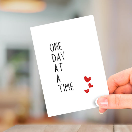 One Day At A time, Get Well Card