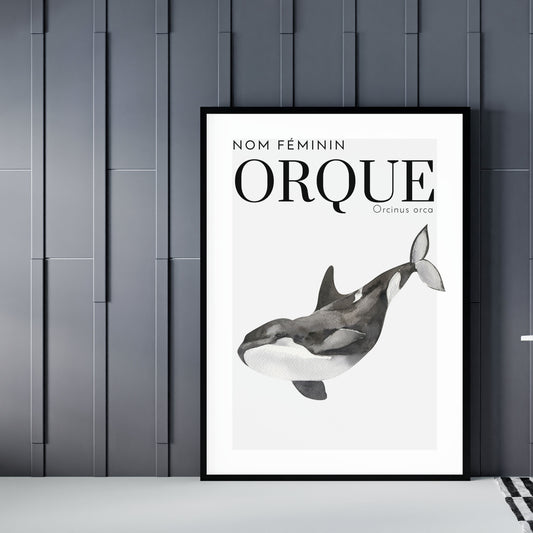 Orque, No2, Art Print, A3/A4/A5 Sizes