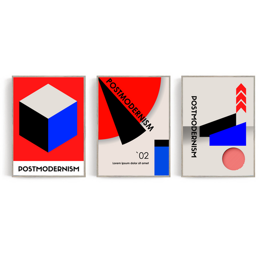 Post Modern Print, Geometric Abstract Art, A3/A4/A5 Sizes