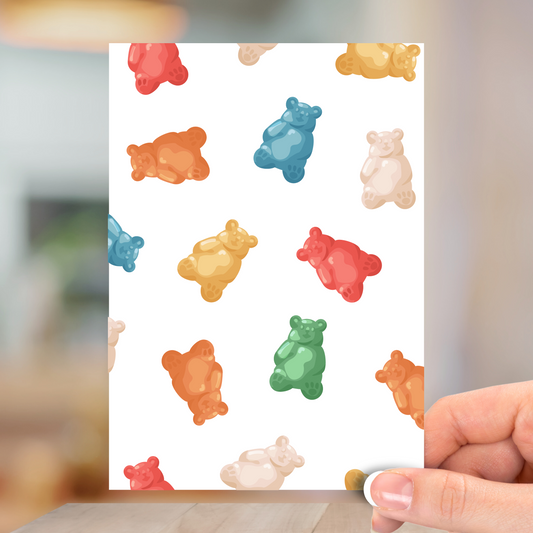 Gummy Bears, All Occasion Greeting Card