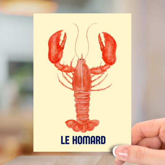Le Homard, All Occasion Greeting Card