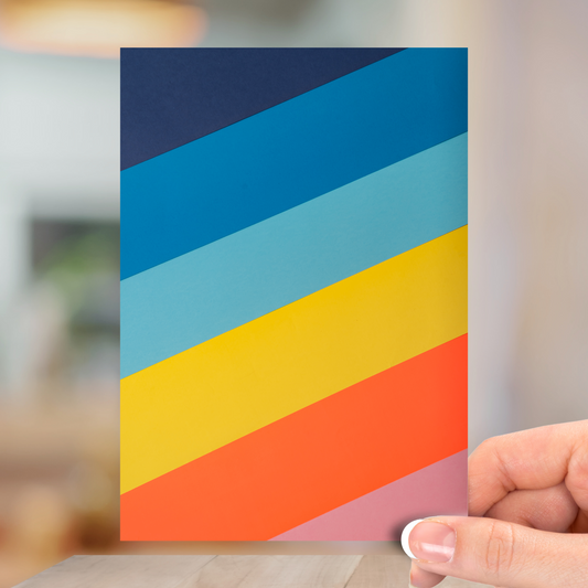Stripes, All Occasion Greeting Card