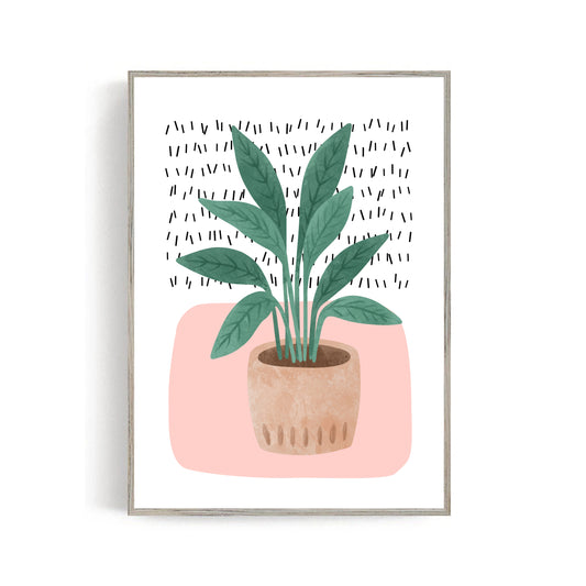 Plant Life, Art Print, A3/A4/A5 Sizes