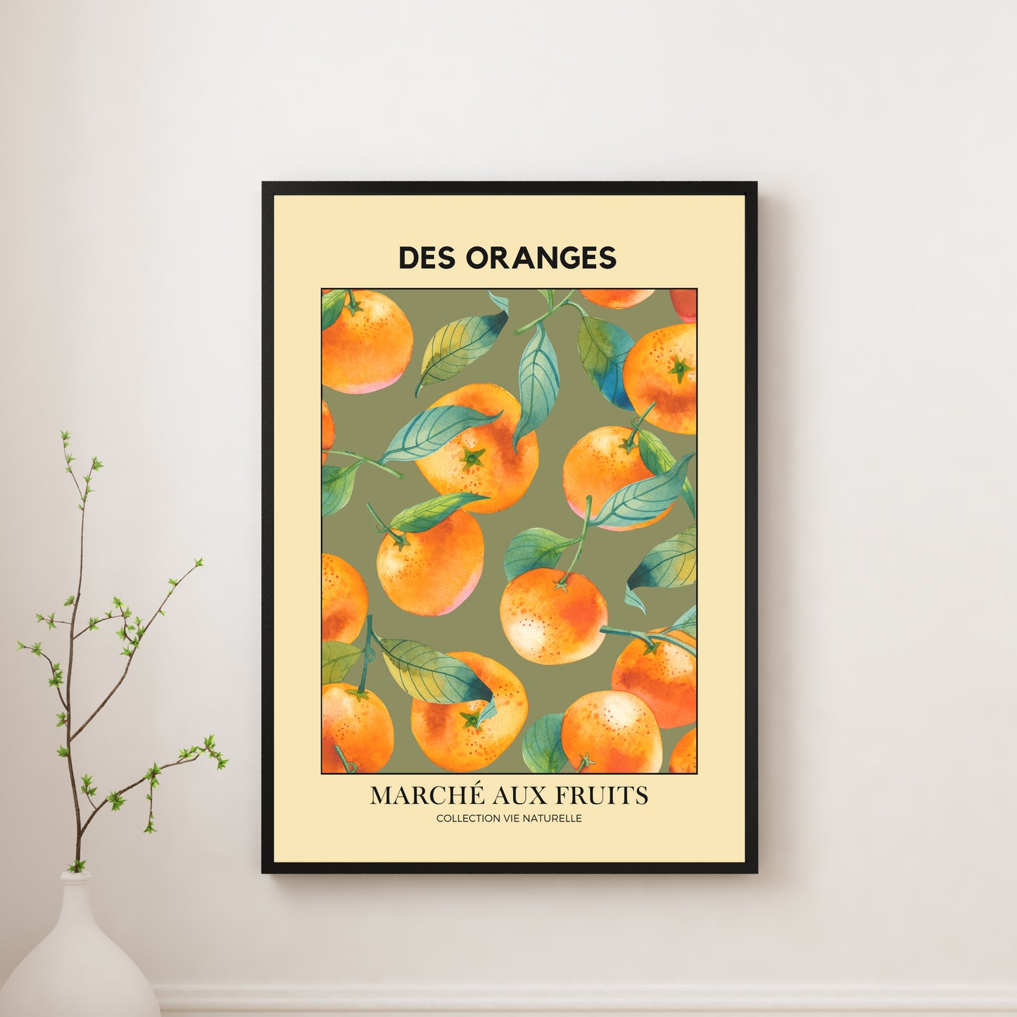 Oranges, Art Print, A3/A4/A5 Sizes