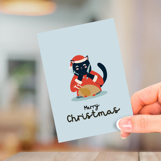 Christmas Cards: Custom Text, Luxury Merry Christmas Greetings for Family & Loved Ones