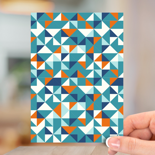 Geometric, All Occasion Greeting Card