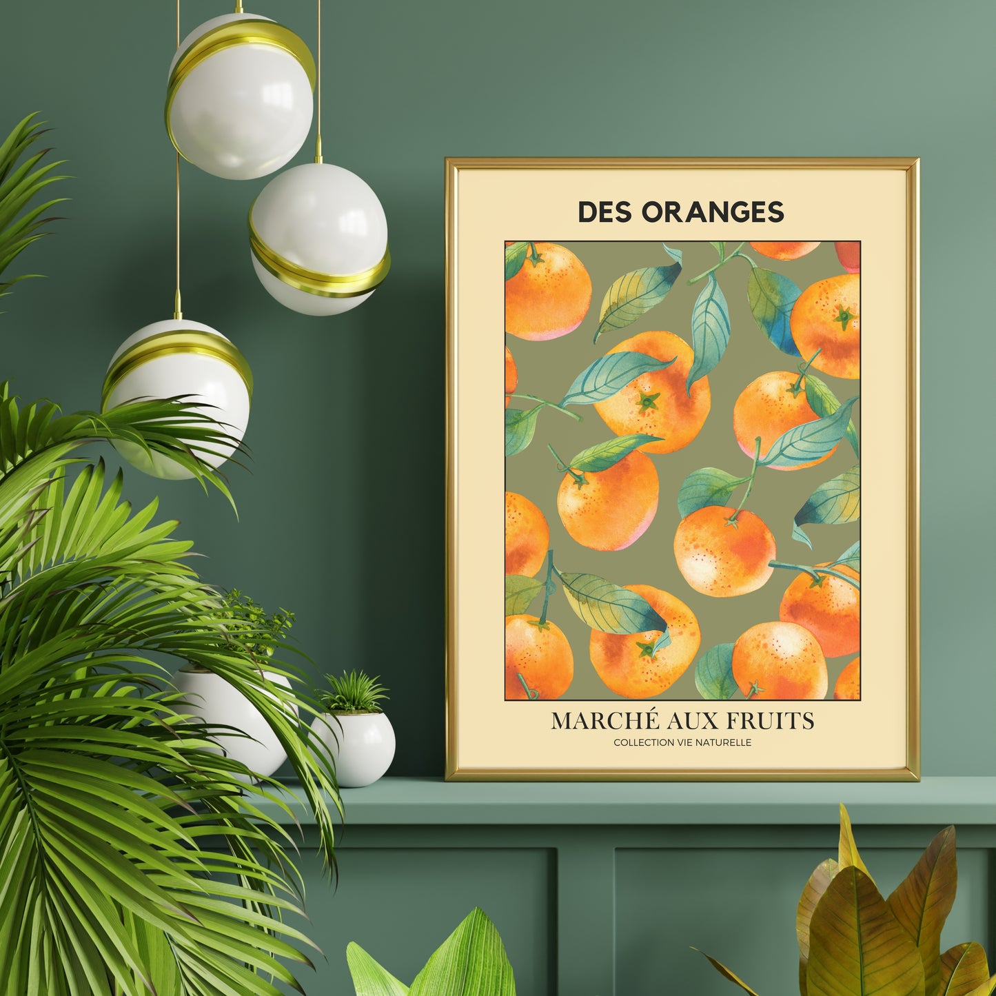 Oranges, Art Print, A3/A4/A5 Sizes