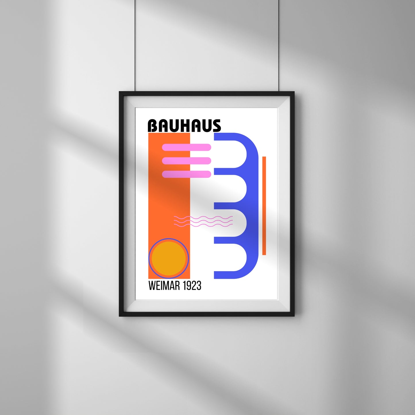 Bauhaus Exhibition Art Print, A3/A4/A5 Sizes