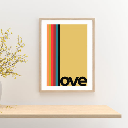 Love, Art Print, A3/A4/A5 Sizes