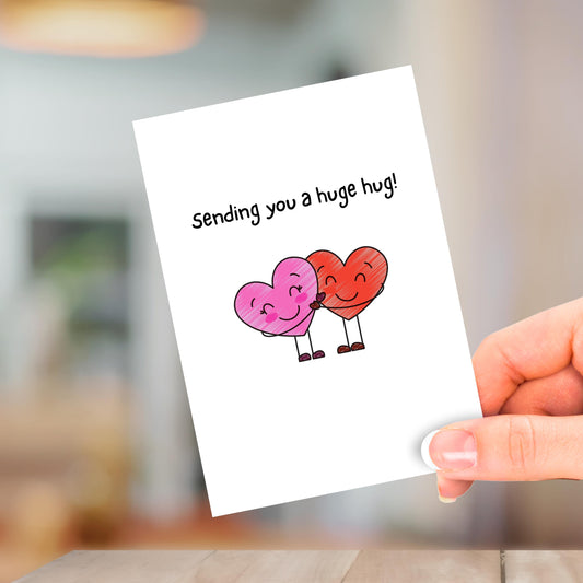 Sending You A Huge Hug, Get Well Card