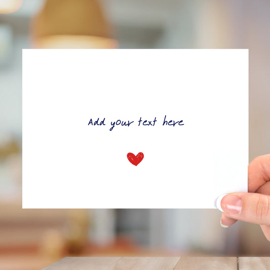 Show Your Loved Ones How Much You Care with a Custom Greeting Card